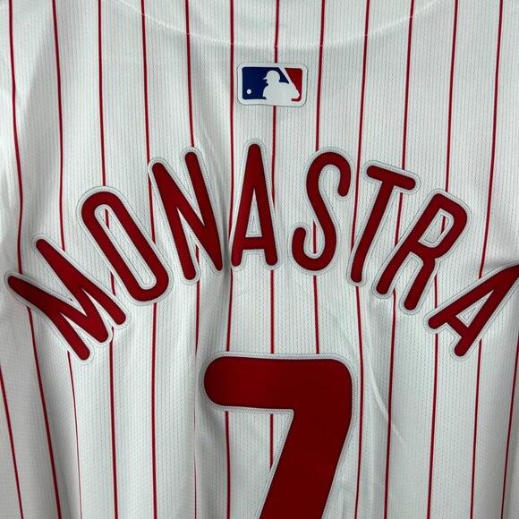 Philadelphia Phillies Monastra #7 Nike Home Jersey Men's L MLB 2025 NWT - Picture 2 of 8